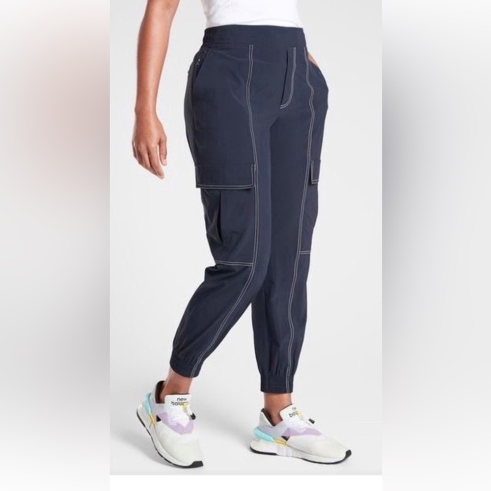 Athleta Chelsea Utility Jogger- NWT- Navy- Size 8